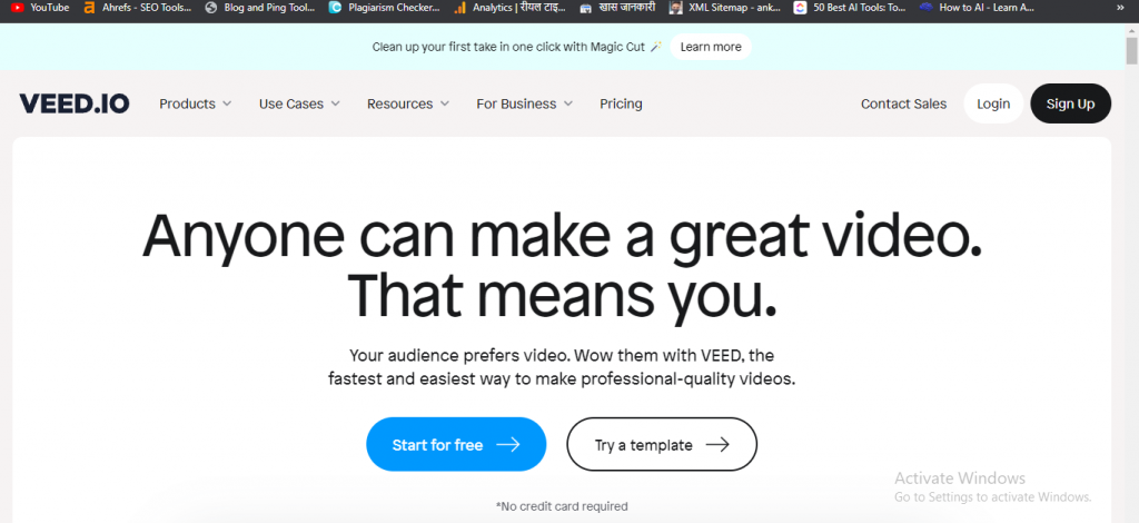 what is veed.io ai image generator
