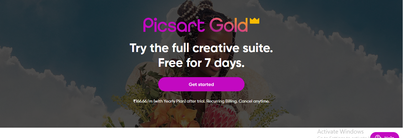 Pricing for PicsArt AI Image