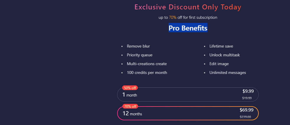 soulgen ai PRICE
